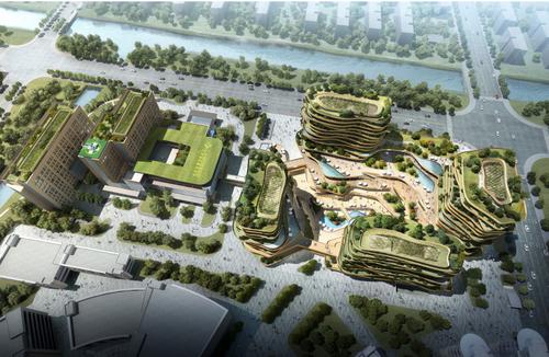 上海商业医疗康养健康综合体景观设计